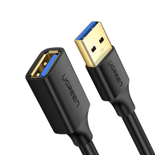 Ugreen US129 Extension predlžovací kábel USB 3.0 F/M 3m, čierny