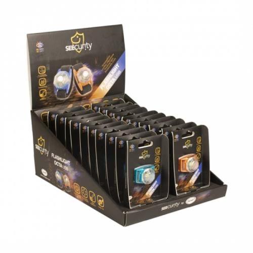 DUVO+ Svietidlo Octa USB pre psov 4x2,8x1,6cm 1ks