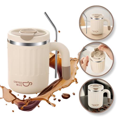 Livefy termohrnček Coffee 480ml, béžový