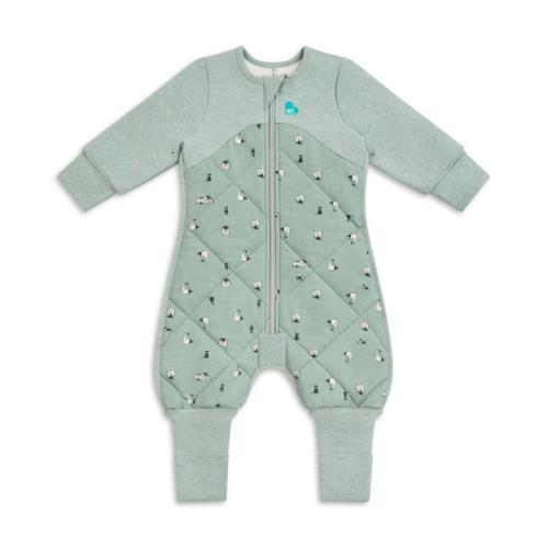 Love To Dream - Pyžamo 6-12 m - olivová - Fáza 3 - 2,5 TOG Merino LTD-L4041321OLV6M