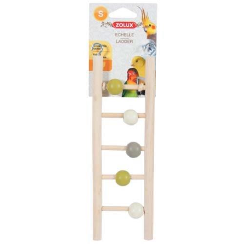 ZOLUX Rebrík pre vtáky drevený 5 priečok 23,5cm