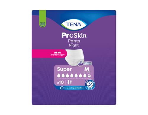 TENA PANTS NIGHT SUPER M 10KS