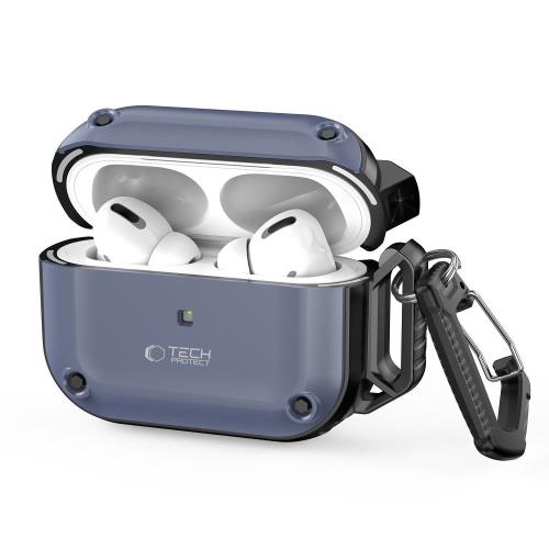 Tech-Protect Rough puzdro na Apple Airpods Pro 1 / 2, modré