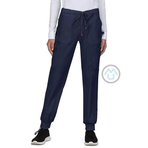 Dámske nohavice Giana Stretch - námornícka modrá 2XL