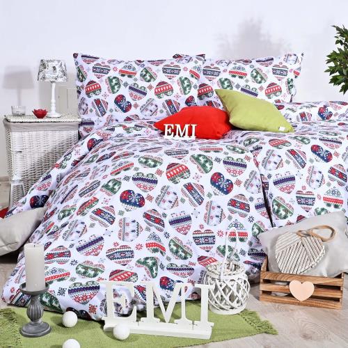 Vianočné obliečky bavlnené Cold EMI Štandardný set jednolôžko obsahuje 1x 140x200 + 1x 70x90