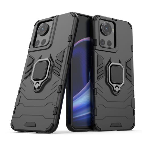 MG Ring Armor plastový kryt na OnePlus Ace, čierny