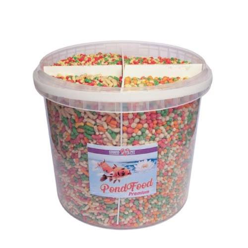 COBBYS PET POND MIX QUATTRO GROW 5,5l / 700g granule S + M + L + sticks mix