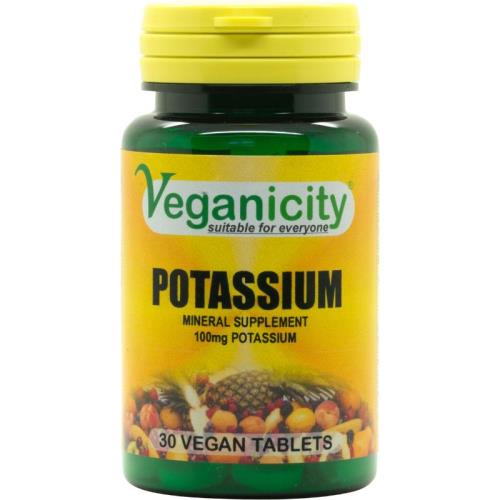 Veganicity Draslík 100 mg, 30 tabliet