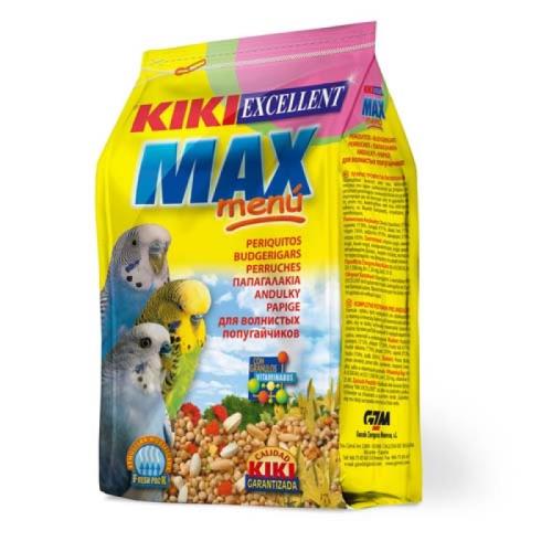 KIKI MAX Menu Budgerigar 1kg kompletné krmiivo pre andulky