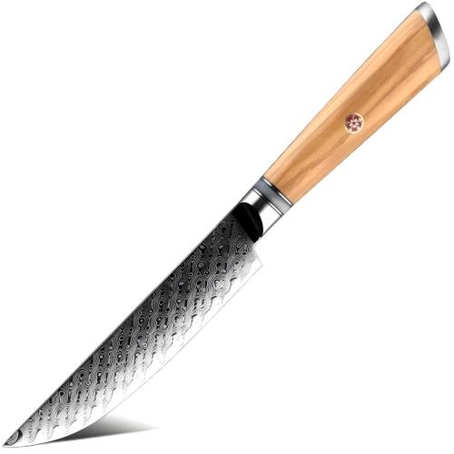 Damaškový kuchynský nôž Hisano-Steak H35067