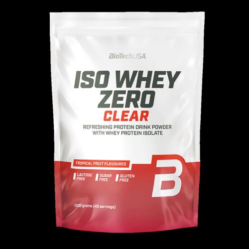 BioTech USA Iso Whey Zero Clear 1000 g tropické ovocie