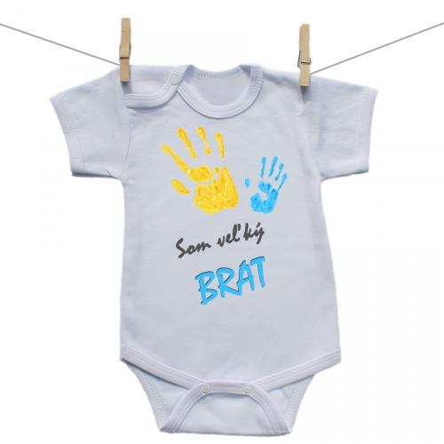Boodyy Body s krátkym rukávom Som veľký brat 92 (18-24 mesiacov)