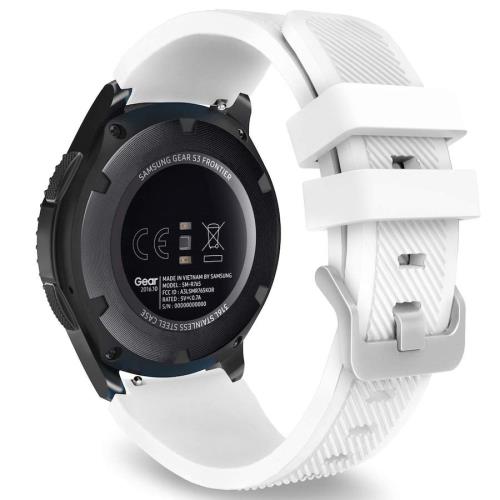 BStrap Silicone Sport remienok na Garmin Venu 2, white
