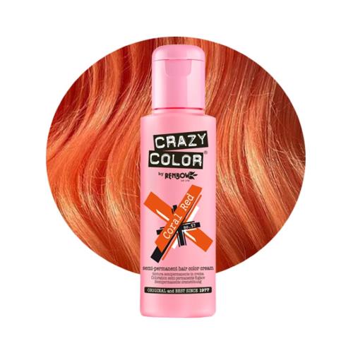 57 Crazy Color farba na vlasy Coral Red 100ml