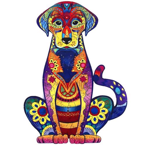 Drevené puzzle-Dog/L H21881