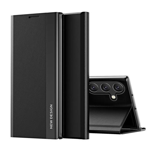 MG Sleep Case Pro knižkové puzdro na Samsung Galaxy S24 FE, čierne