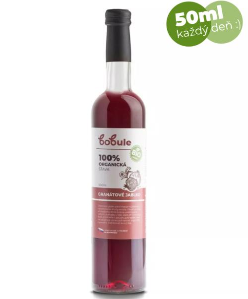 BOBULE BIO ORGAN.STAVA Z GRANATOVEHO JABLKA 500ML