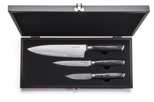 Sada nožov G21 Gourmet Damascus small box 3 ks
