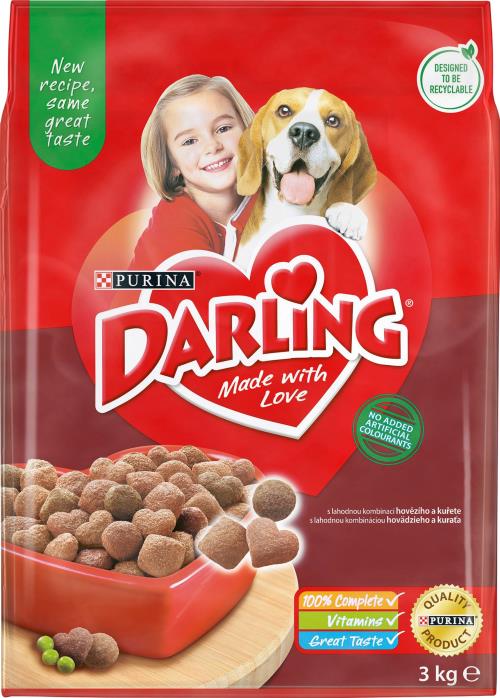 DARLING GP 1x3kg s hovädzím a zeleninou
