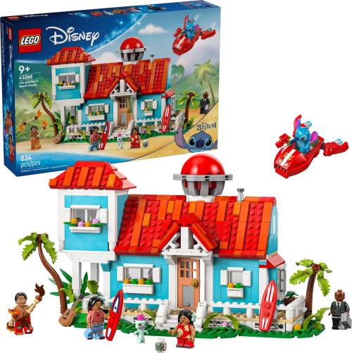 LEGO Lilo a Stitch a dom na pláži 43268