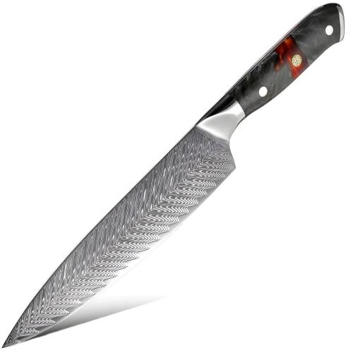 Damaškový kuchynský nôž Chef-32,5cm