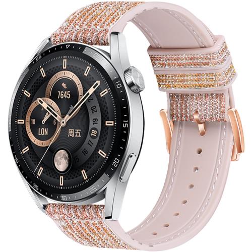 BStrap Glitter remienok na Garmin Venu 2 Plus, golden red