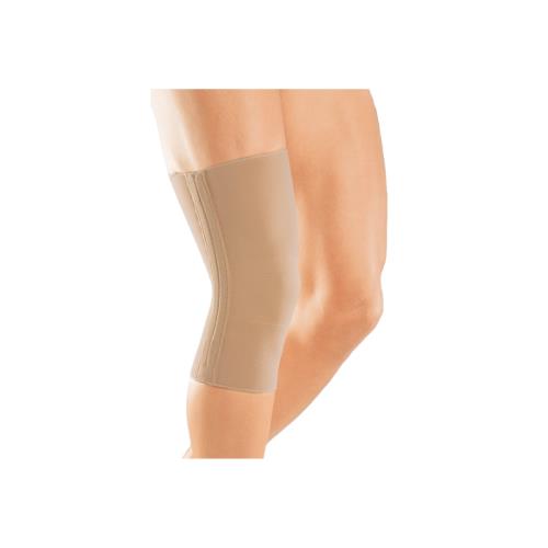 Elastická bandáž kolenného kĺbu bežová so špirálami - 4
