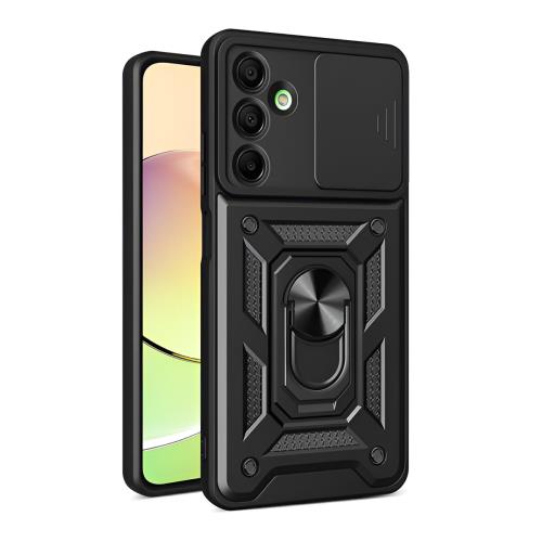 MG Hybrid Armor Camshield kryt na Samsung Galaxy A16 4G/5G, čierny