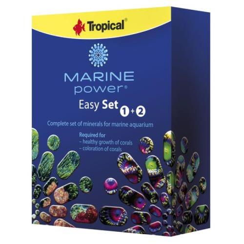 TROPICAL Easy Set 2x250ml sada pre komplexné doplňovanie prvkov v malých morských akváriách