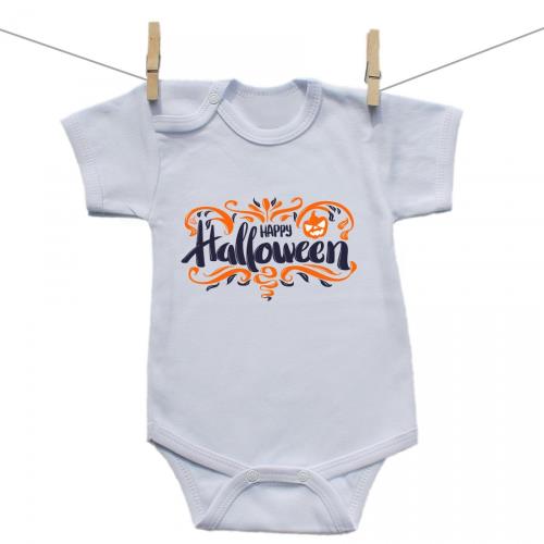 Boodyy Body s krátkym rukávom Happy Halloween 56 (0-2 mesiace)