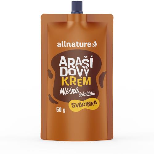Allnature Arasidovy Krem Smliecnou Cokoladou 50g
