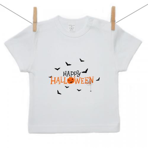 Boodyy Tričko s krátkym rukávom Happy Halloween 80 (9-12 mesiacov)