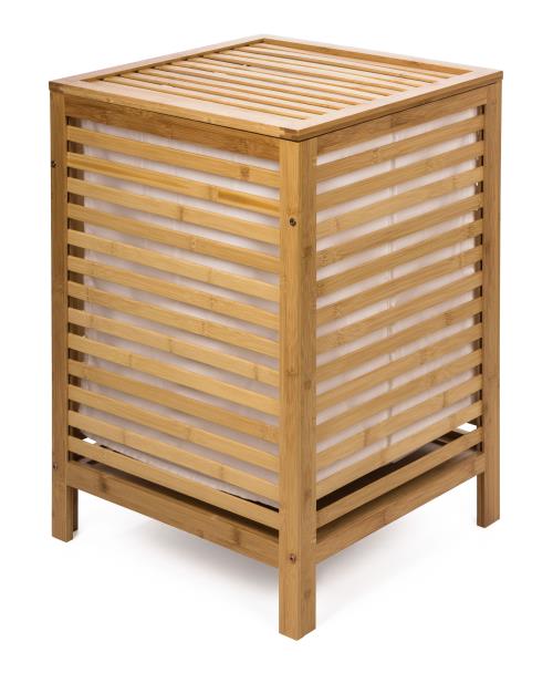 Kôš na bielizeň G21 80 l, bambusový