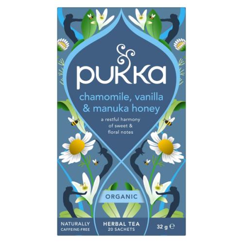 Pukka BIO Chamomile, Vanilla & Manuka honey