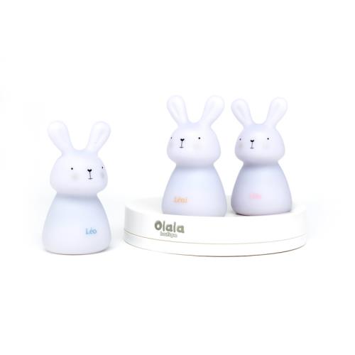 Olala Boutique LED Nočné svetlo, Zajkovia, 3ks OLB-XY-GR-30
