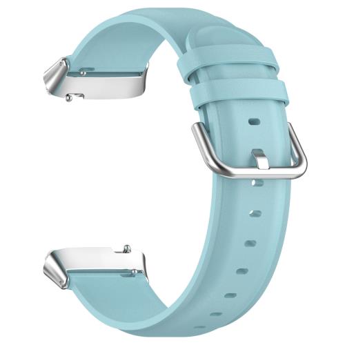 BStrap Leather remienok na Xiaomi Redmi Watch 3 Active / Lite, light blue