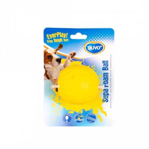 DUVO+ Hračka penová lopta žltá 7cm