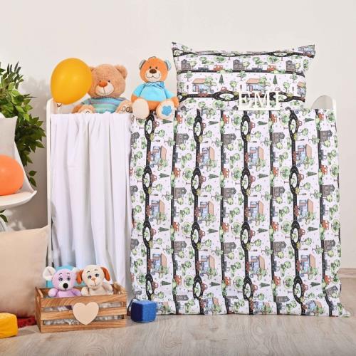 Obliečky detské bavlnené Mesto EMI Detský set 90x130 + 45x65