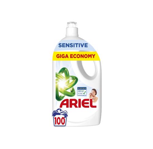 Ariel Sensitive prací gél, 100 praní