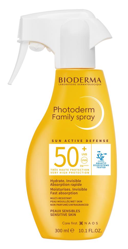 BIODERMA Photoderm Sprej na opaľovanie SPF 50+, 300 ml