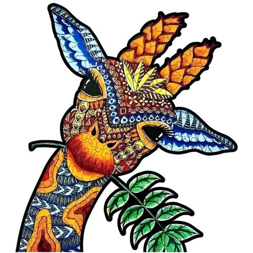 Drevené puzzle Camelopard/L H21914