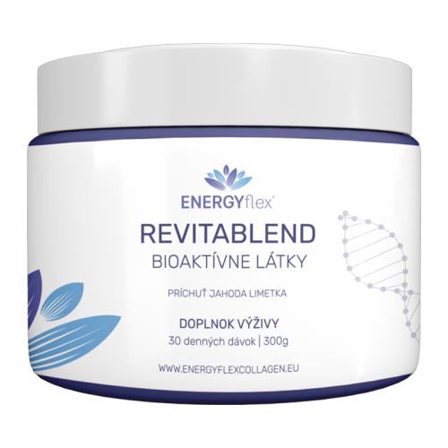 Energyflex Revitablend (Bioaktívne látky) - Jahoda, Limetka 300g