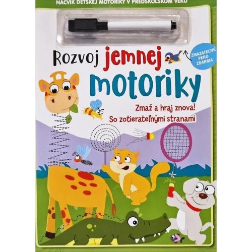Rozvoj jemnej motoriky zmaž a hraj sa znova