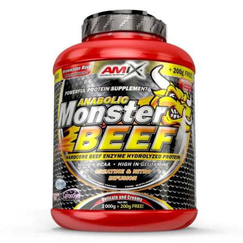 Amix Anabolic Monster Beef 2200 g jahoda-banán