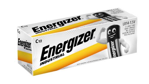 Energizer alkalická priemyselná batéria Industrial malý monočlánok C/LR14 DP12