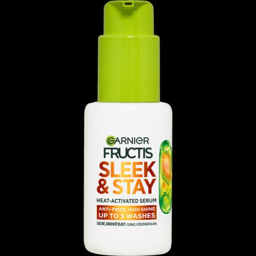 Garnier Fructis Sleek & Stay teplom aktivované sérum na suché a krepovité vlasy