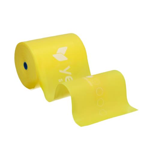 Odporová guma na cvičenie žltá 1 - 5 kg 30 m