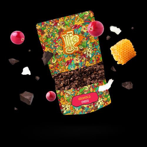 LIFELIKE Granola bezlepková CHOCO