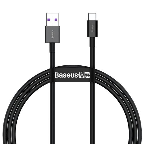 Baseus Superior kábel USB / USB-C 66W 6A 1m, čierny
