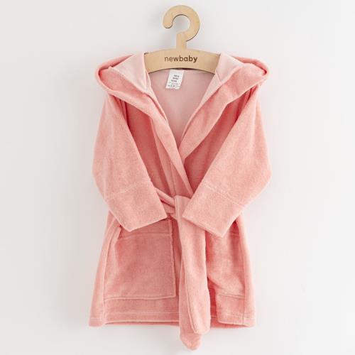 Detský froté župan New Baby Comfortably pink 80/86, 20C53710